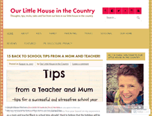 Tablet Screenshot of ourlittlehouseinthecountry.com